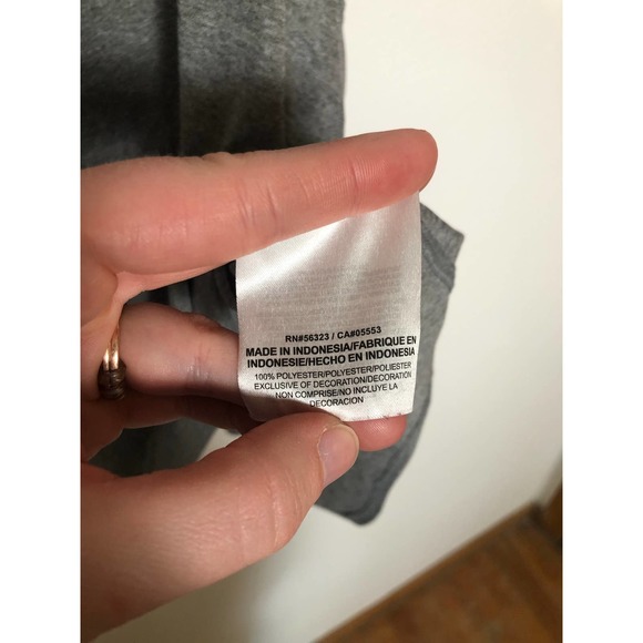 Nike Dri-fit strappy tank grey/orange - Picture 6 of 7